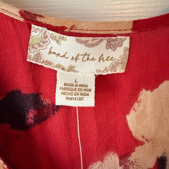 BAND OF THE FREE WOMEN'S DOLLY MINI DRESS NWT LARGE - Picture 4 of 5